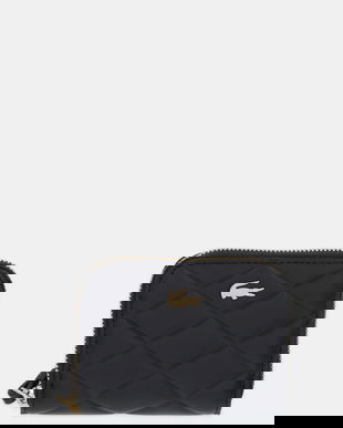 Lacoste portofel de piele culoarea negru, NF5120EE