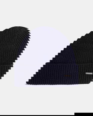 Joop! căciulă de cașmir culoarea bleumarin, 30039471