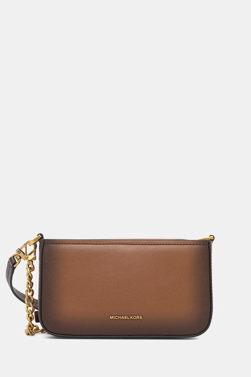 MICHAEL Michael Kors poșetă de piele culoarea maro, 32F5AYTU1O