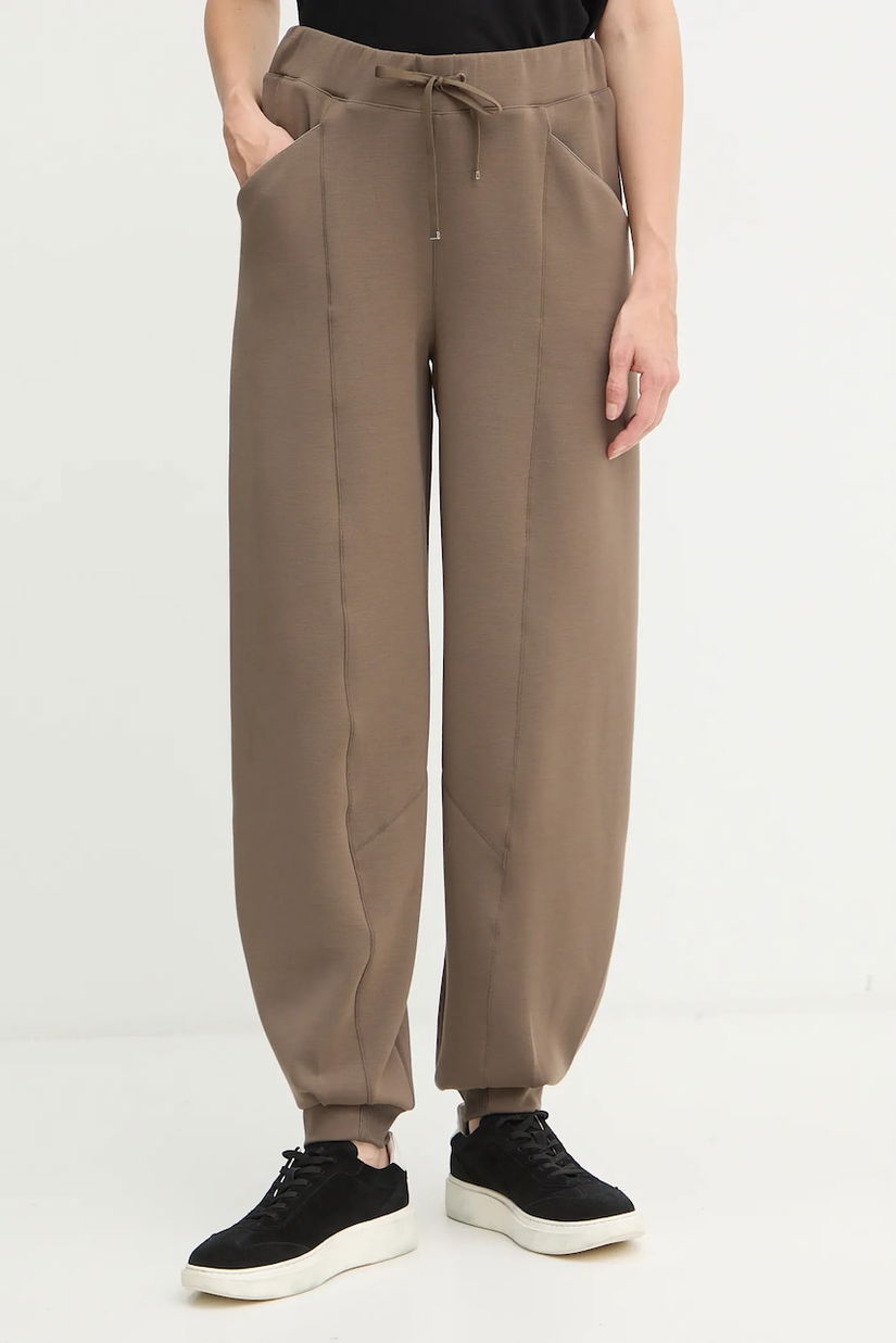 BOSS pantaloni de trening culoarea maro, uni, 50548633