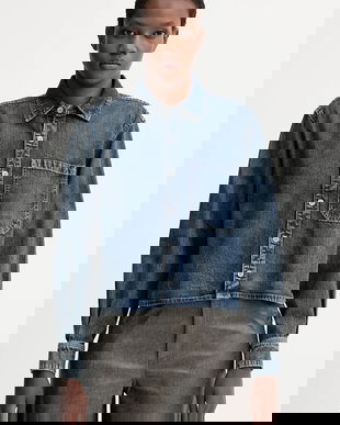 G-Star cămașă jeans cu guler clasic, relaxed, D26801.D777