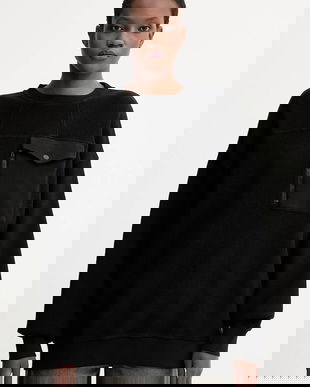 G-Star hanorac de bumbac culoarea negru, uni, D27733.E312