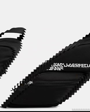 Karl Lagerfeld Jeans borsetă culoarea negru, A3W30351