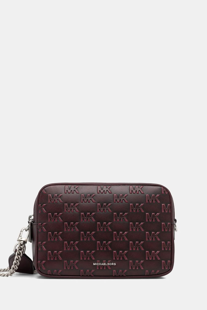 MICHAEL Michael Kors poșetă de piele culoarea bordo, 32F5TYTC6L
