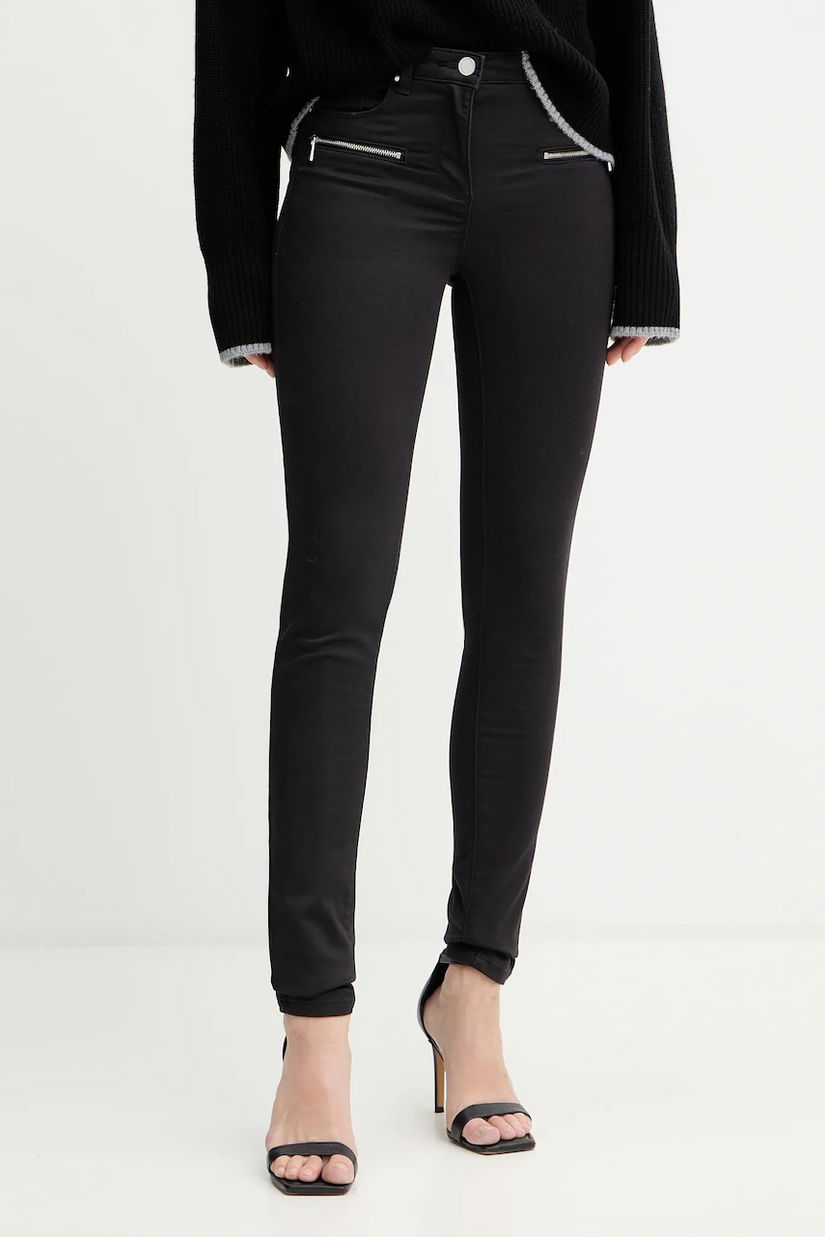 Morgan jeansi culoarea negru