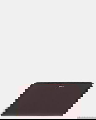 BOSS portofel de piele culoarea negru, 50548208