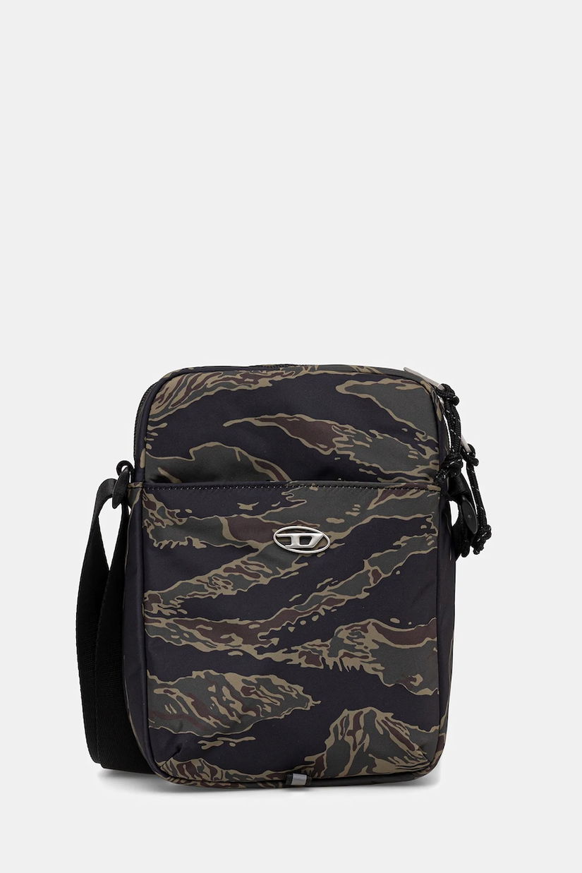 Diesel borsetă D-PACK D-PACK CROSSBODY culoarea negru, X10310.P8427