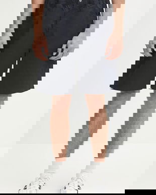 Norse Projects pantaloni scurți Ragnar Fine Broken Twill Shorts culoarea bleumarin, N35.0620.7004