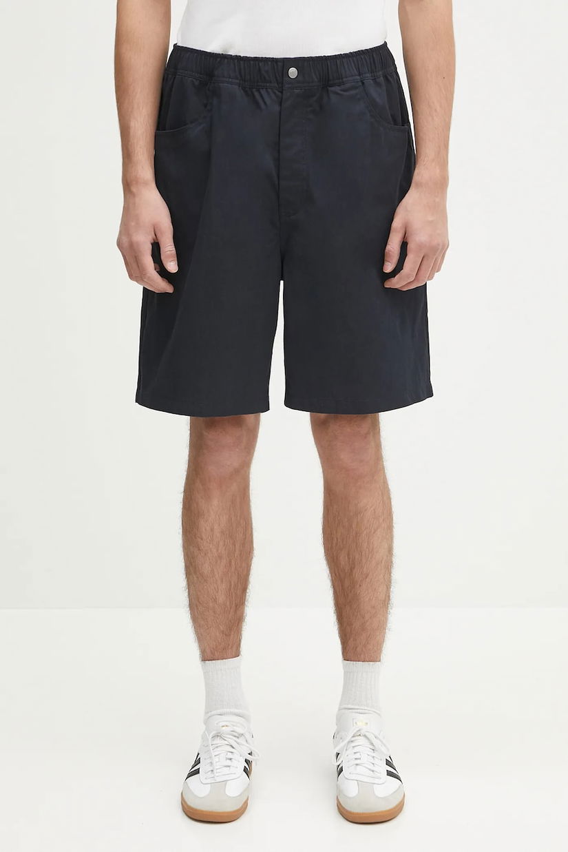 Norse Projects pantaloni scurți Ragnar Fine Broken Twill Shorts culoarea bleumarin, N35.0620.7004