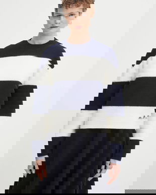 A.P.C. pulover de lână pull penny culoarea negru, cu turtleneck, WVBDL.F23370