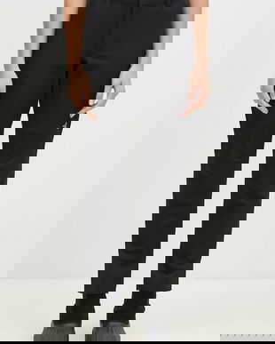 The North Face pantaloni Quest Softshell Pant culoarea negru, drept, high waist, NF0A4M774H01