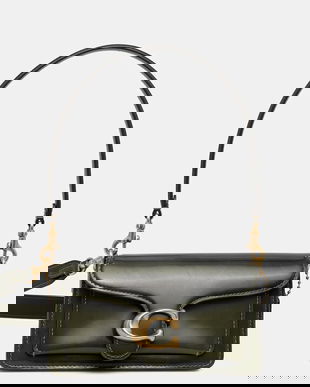 Coach poșetă de piele Tabby culoarea maro, CW632