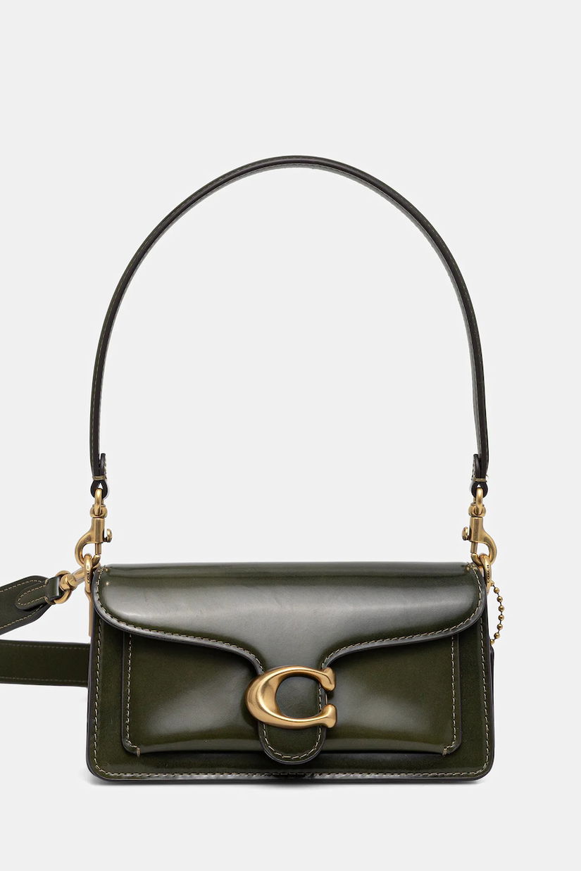 Coach poșetă de piele Tabby culoarea maro, CW632