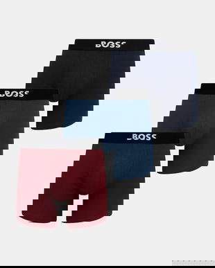 BOSS boxeri 3-pack culoarea negru, 50544272