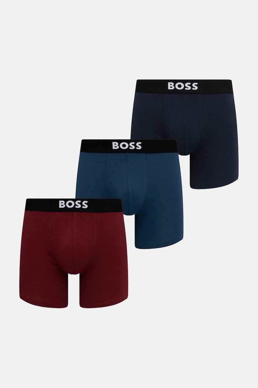 BOSS boxeri 3-pack culoarea negru, 50544272