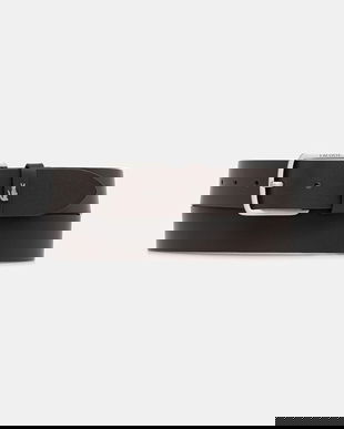 Lacoste curea de piele culoarea negru, RC4082