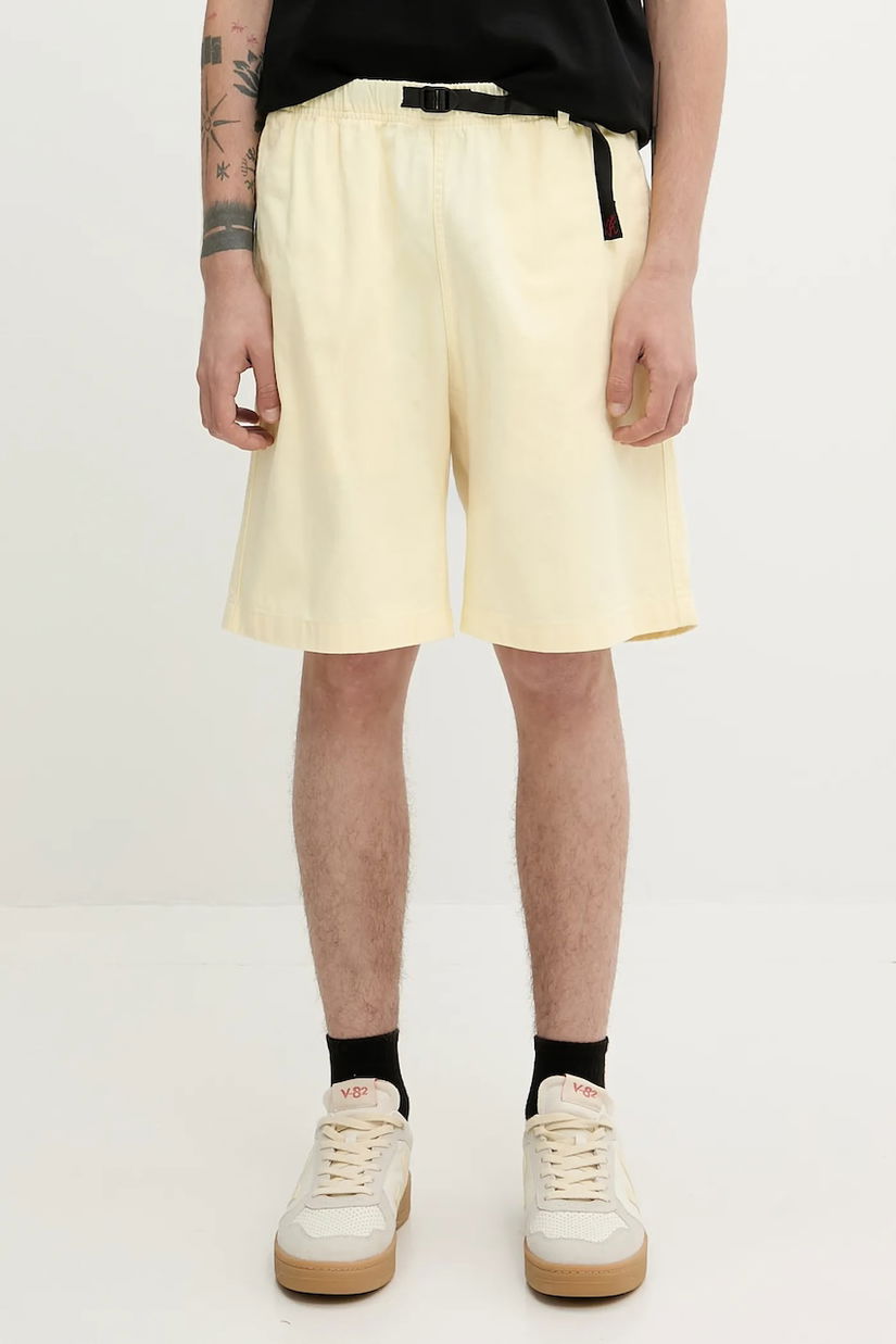 Gramicci pantaloni scurți din bumbac G-Short culoarea gri