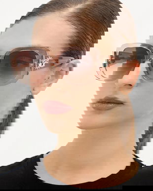 Kurt Geiger London ochelari de soare Evil Eye culoarea maro, 4738939679