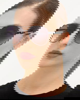 Kurt Geiger London ochelari de soare culoarea negru, 4739600999