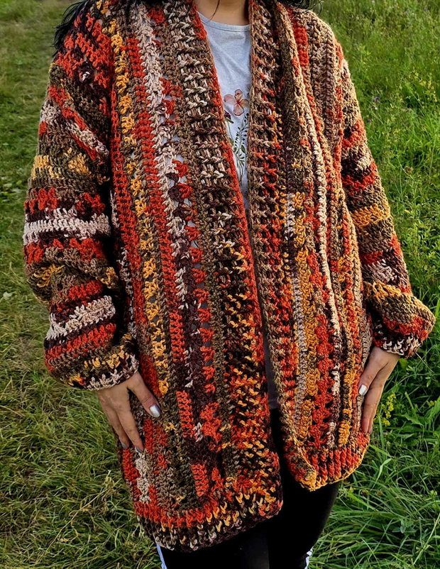 Cardigan Toamnă Rustică