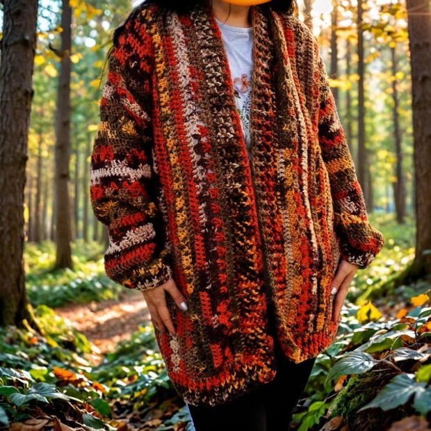 Cardigan Toamnă Rustică