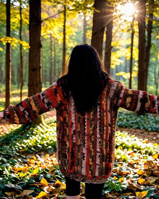 Cardigan Toamnă Rustică