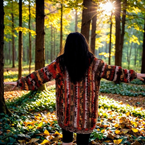Cardigan Toamnă Rustică