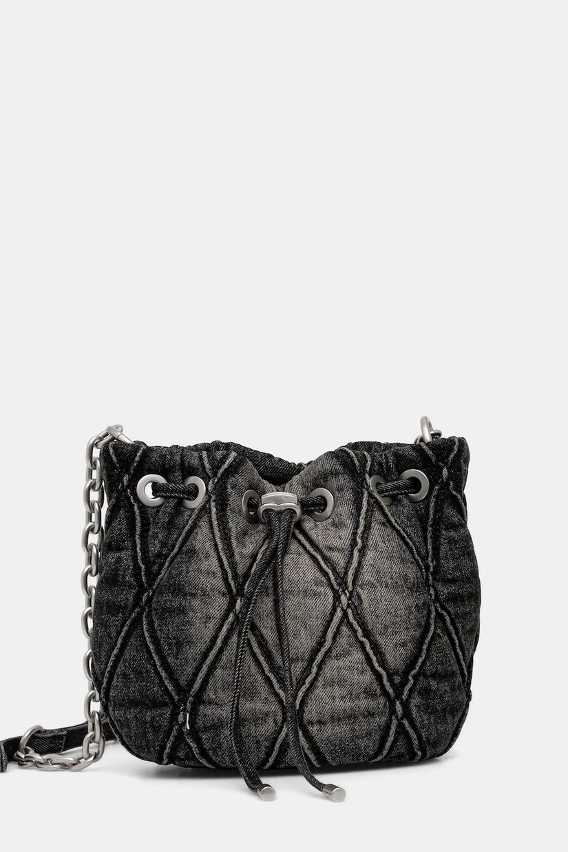 Diesel geantă de blugi CHARM-D CHARM-D culoarea negru, X10346.P6330