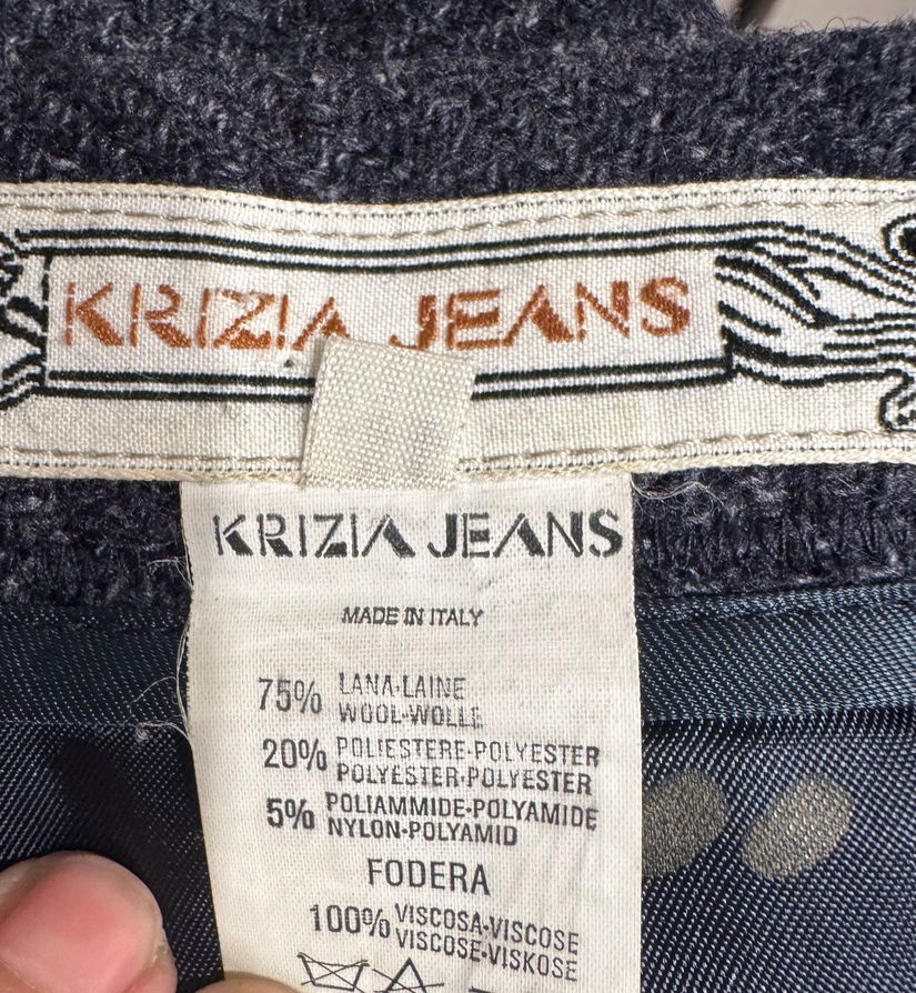 FUSTA KRIZIA JEANS ORIGINALA, LANA,MARIME 44,ITALIA