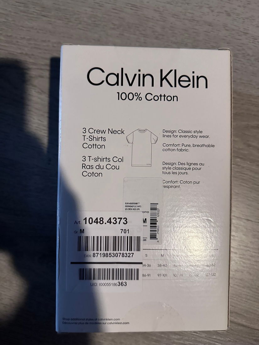 Set 3 tricouri Calvin Klein nou original marime M