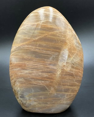Piatra Lunii Piersica - Sculptura piatra semipretioasa