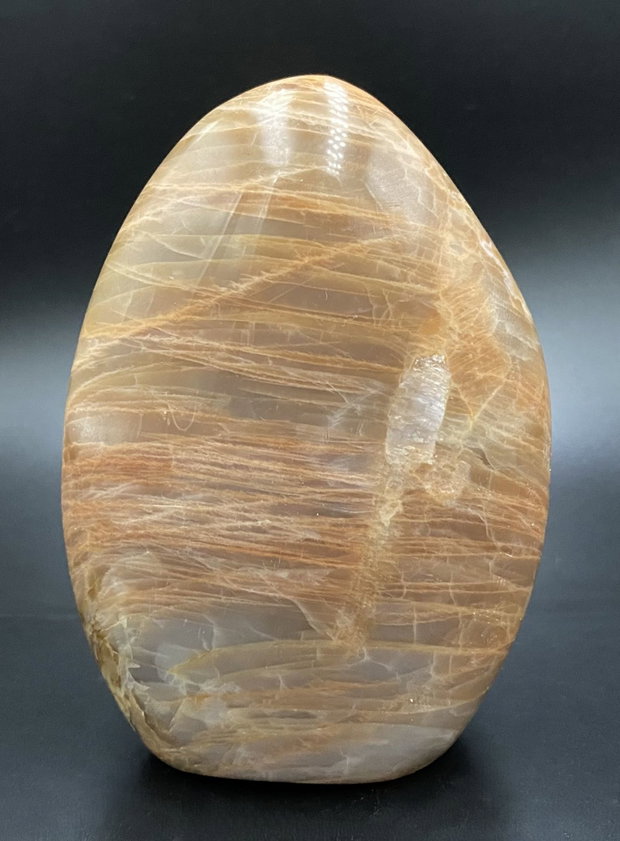 Piatra Lunii Piersica - Sculptura piatra semipretioasa