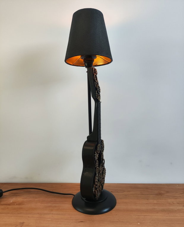 Lampa handmade -Mini chitară