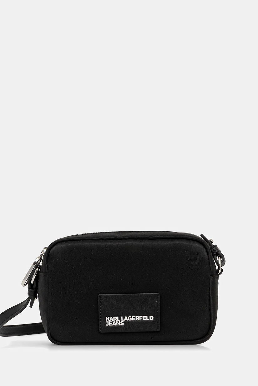 Karl Lagerfeld Jeans poșetă culoarea negru, A4W30279