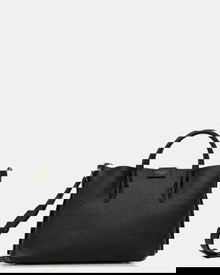 Gianni Chiarini poșetă de piele ARETHA culoarea negru, BS.11832.RNGDBL