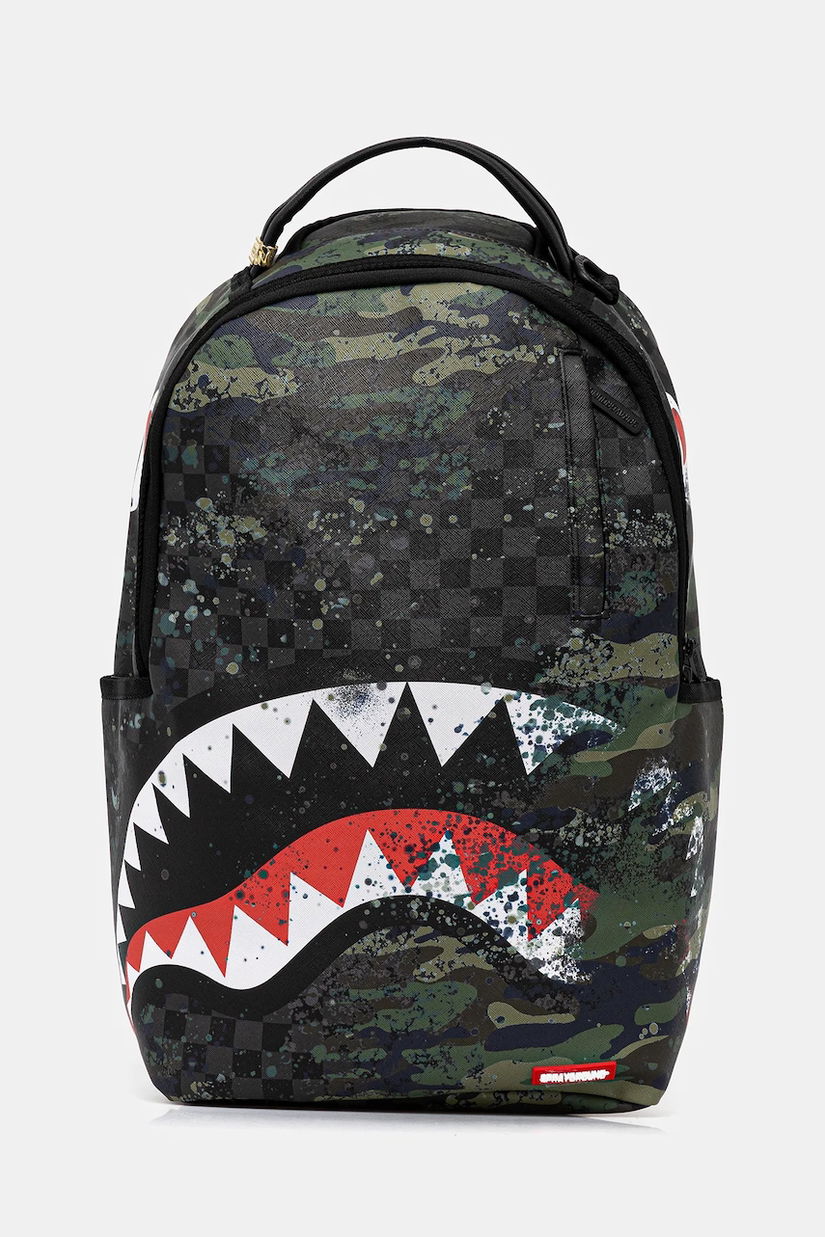 Sprayground rucsac culoarea gri, mare, cu imprimeu, 910B7624NSZ