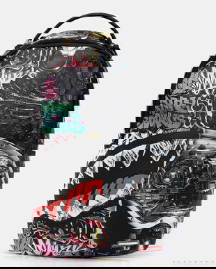 Sprayground rucsac culoarea negru, mare, cu imprimeu, 910B7126NSZ