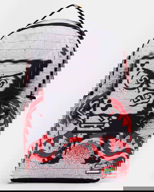 Sprayground rucsac culoarea alb, mare, cu imprimeu, 910B7327NSZ