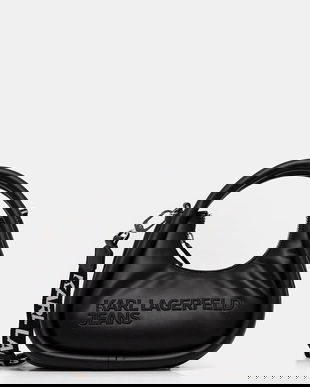 Karl Lagerfeld Jeans poșetă culoarea negru, A4W30152