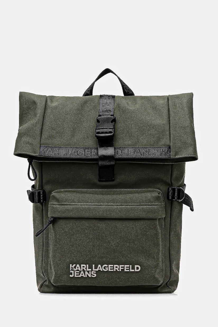 Karl Lagerfeld Jeans rucsac culoarea negru, mare, uni, A3M30246