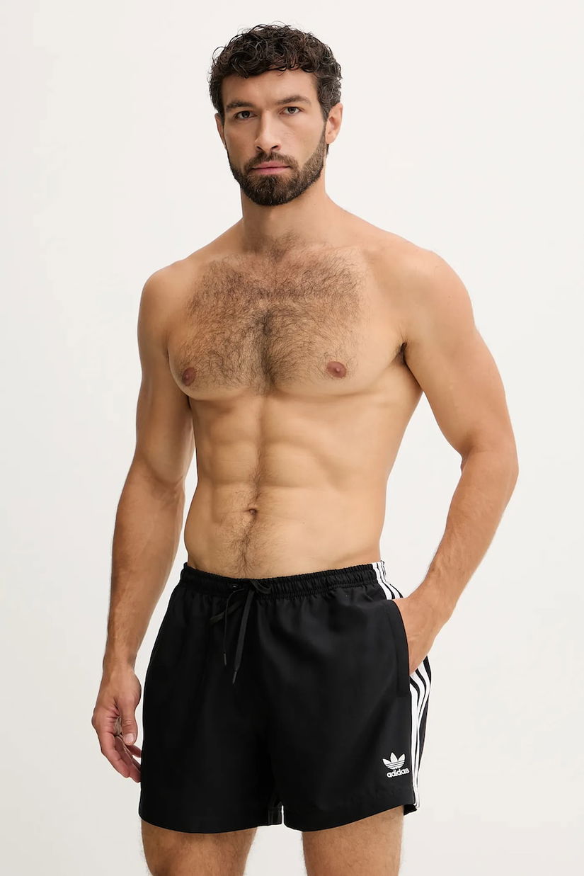 adidas Originals pantaloni scurți de baie culoarea negru, JD0957