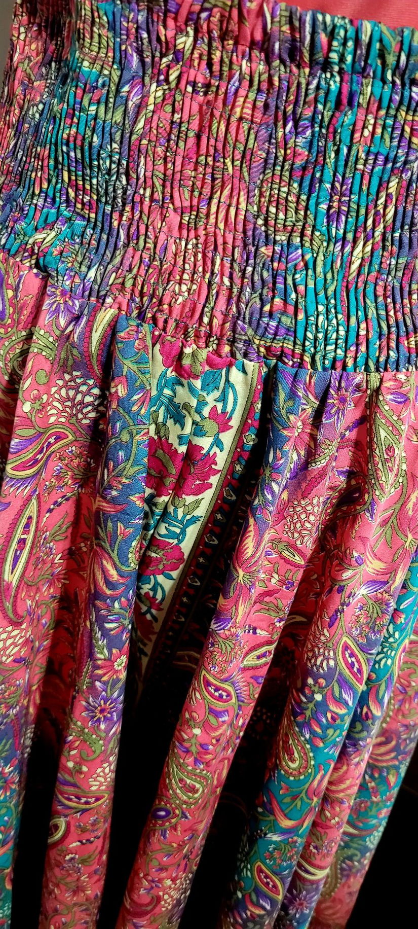 Fusta pantalon matase