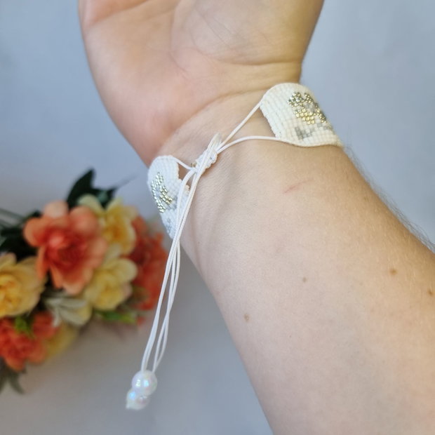 Brățară Silver Flowers
