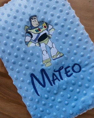 Patura brodata personalizata pentru copii