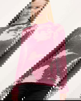 Desigual pulover de lână HYDER culoarea bordo, light, 25WWJF31