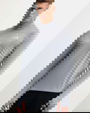 Under Armour hanorac de antrenament UA Tech Utility culoarea gri, cu imprimeu, 6004963