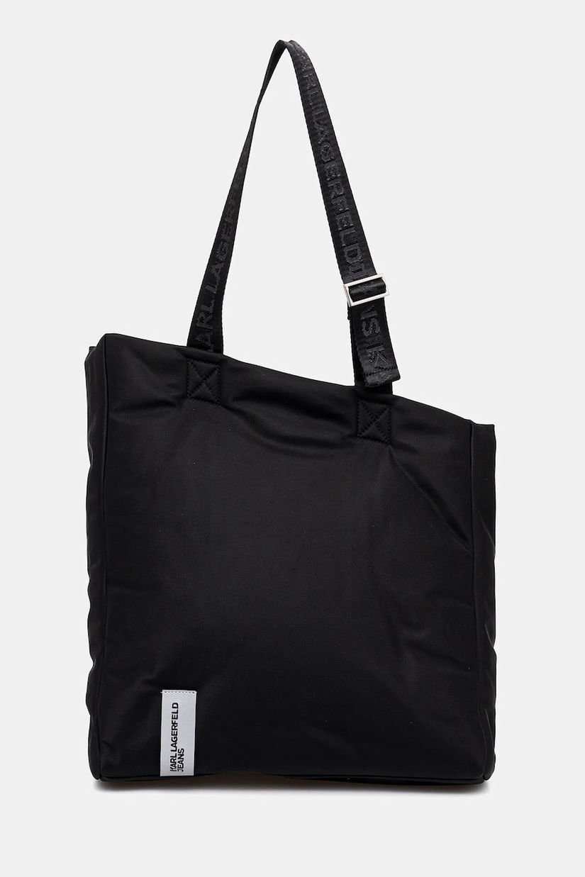 Karl Lagerfeld Jeans poșetă culoarea negru, A4W30178