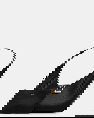 Dkny poșetă KARLIE culoarea negru, R53DAM44