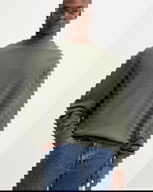 Tommy Jeans hanorac de bumbac culoarea verde, uni, DM0DM21622