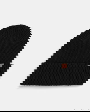 Medicine caciula culoarea negru, din tesatura neteda